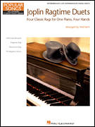 Joplin Ragtime Duets piano sheet music cover